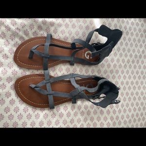 Cute Guess Sandals. Pretty blue color.